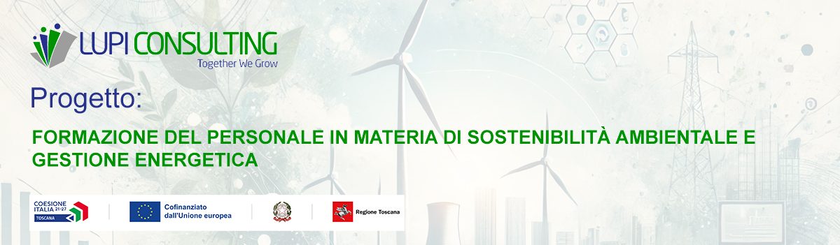 FORMAZIONE DEL PERSONALE IN MATERIA DI SOSTENIBILITÀ AMBIENTALE E GESTIONE ENERGETICA